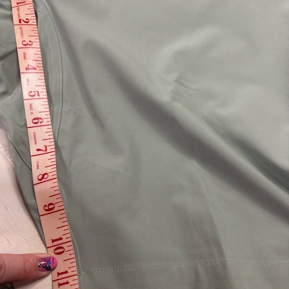 Outdoor Ventures Size 36 Light Green Performance Golf Shorts New 12 Inch Inseam - Picture 4 of 6